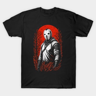 Red and White New Jason T-Shirt